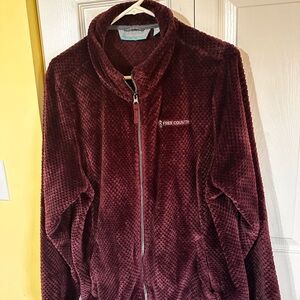 Free Country Women's Deep Maroon Teddy Jacket